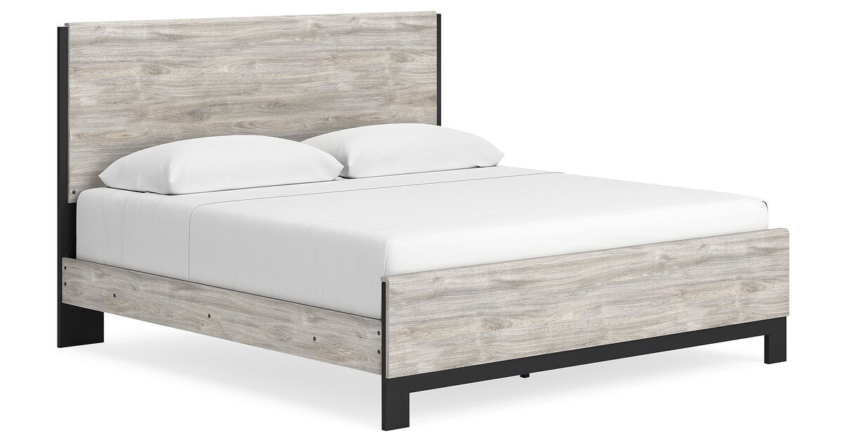 Vessalli King Panel Bed