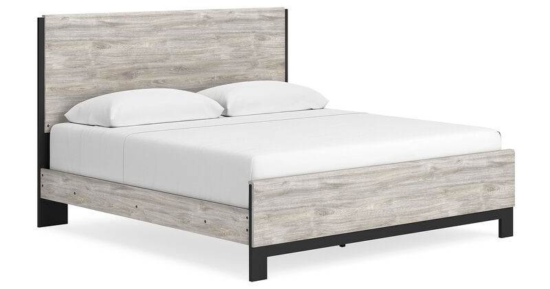 Vessalli King Panel Bed