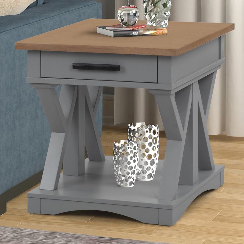 Parker House Furniture Parker House Americana Modern - Dove End Table