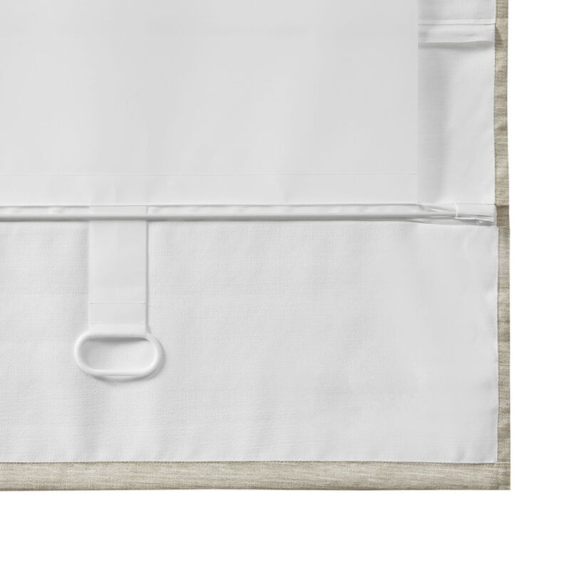 Gracie Mills Azenor Cordless Roman Faux Silk Shade with Room Darkening - 39x64"