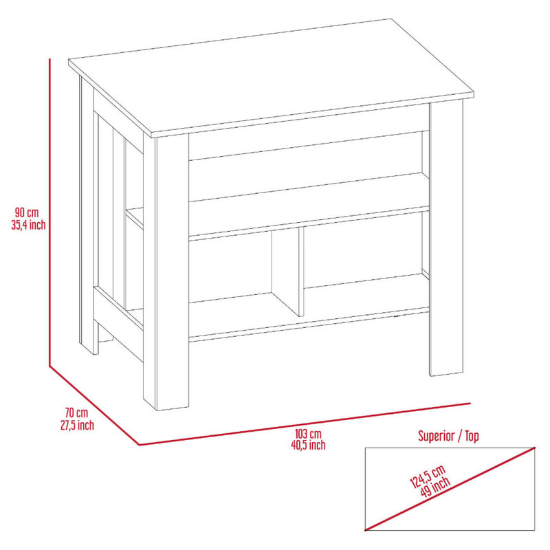 Streamdale Brookvale 2-Piece Kitchen Cabinet Set