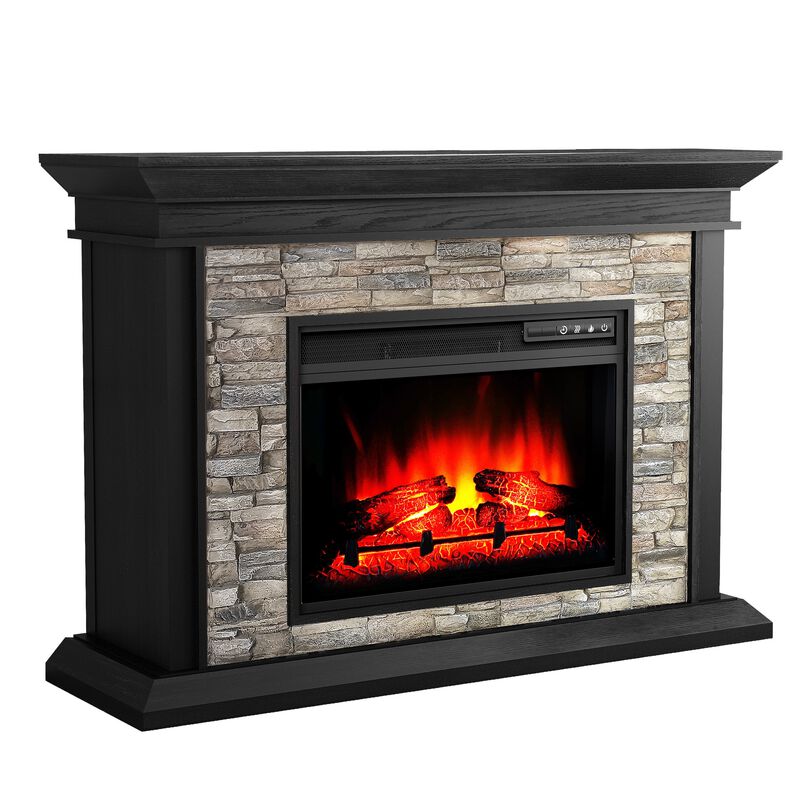 FESTIVO 50" Freestanding Electric Fireplace - No Assembly Required