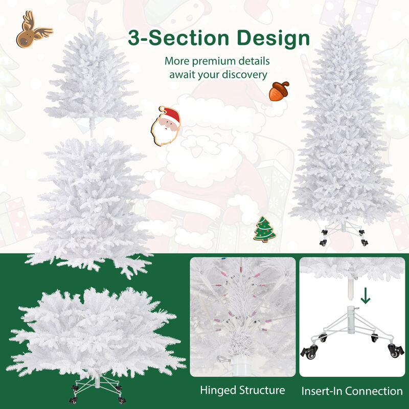 Artificial Xmas Tree with PE PVC Branch Tips for Party and Carnival