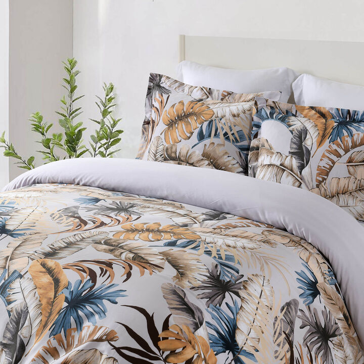 Egyptian Linens - Oasis 100% Cotton Duvet Cover Set