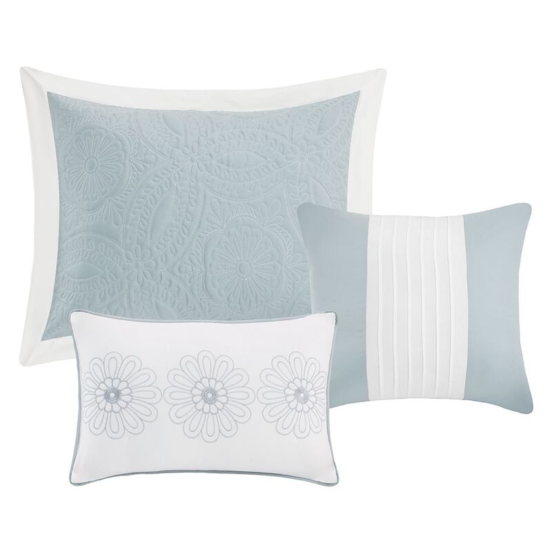 Gracie Mills Haywood 5-Piece Reversible Bedspread Set