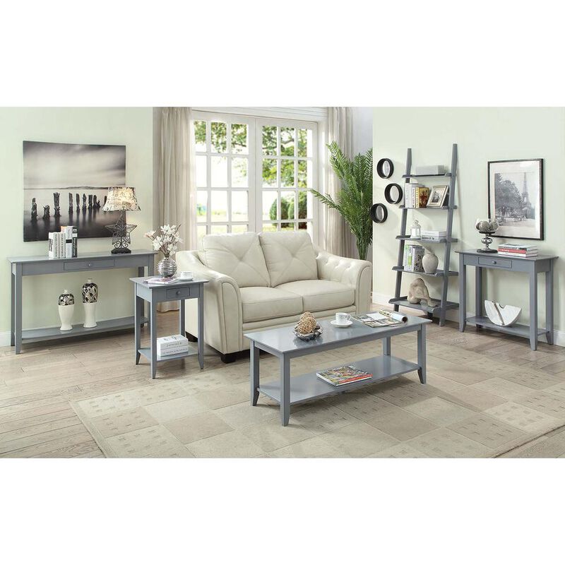 Convience Concept, Inc. American Heritage Hall Table with Drawer and Shelf