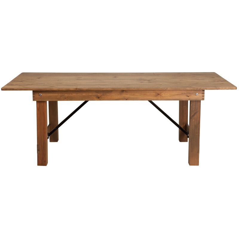 7'x40" Folding Farm Table