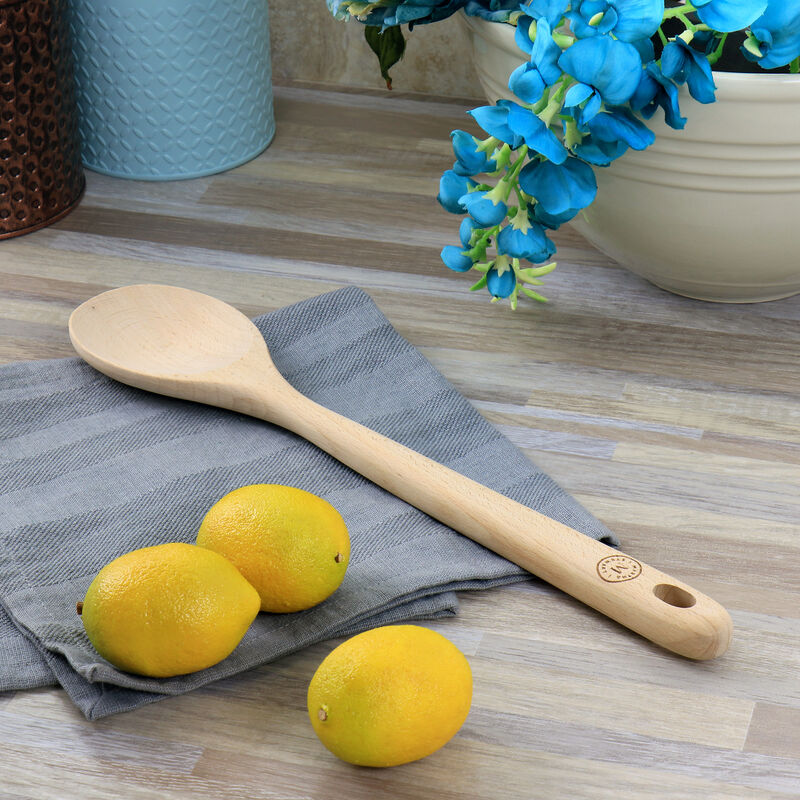 Martha Stewart Bainford 14 Inch Beech Wood Spoon