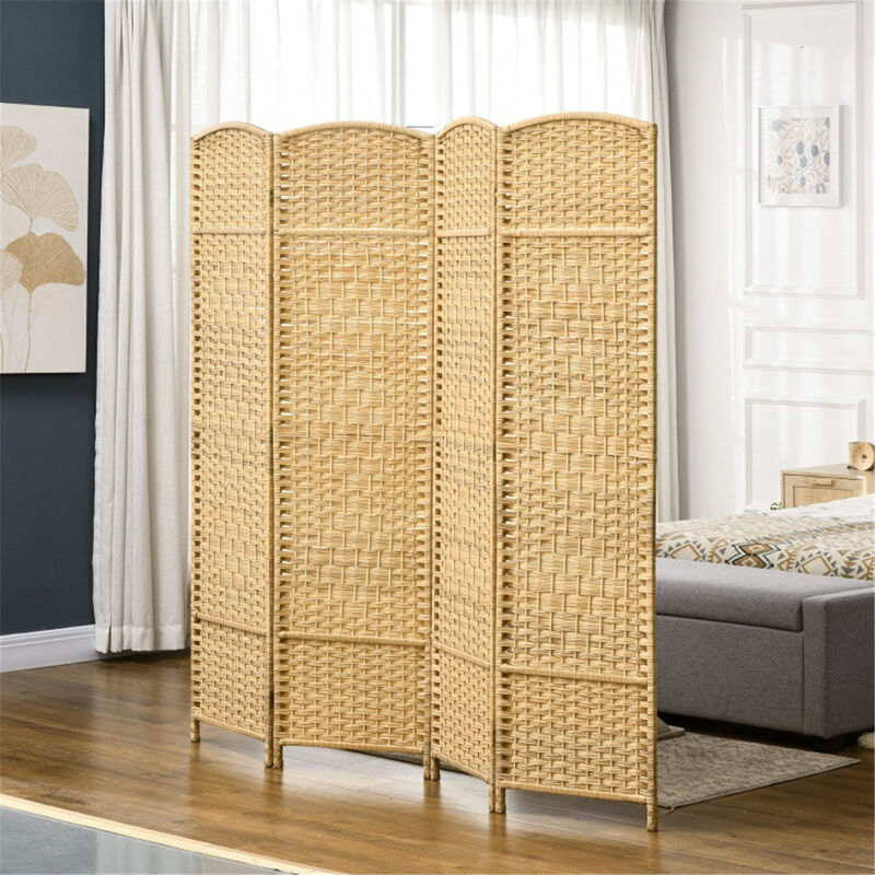 Foldable Privacy Screen Portable Partition for Home & Office