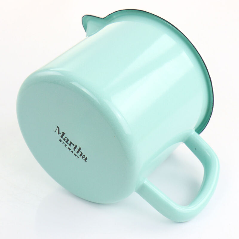 Martha Stewart Enamel on Steel Measuring Cup in Turquoise