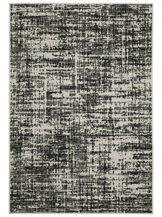 Torrey 7'10" x 10' Black Rug