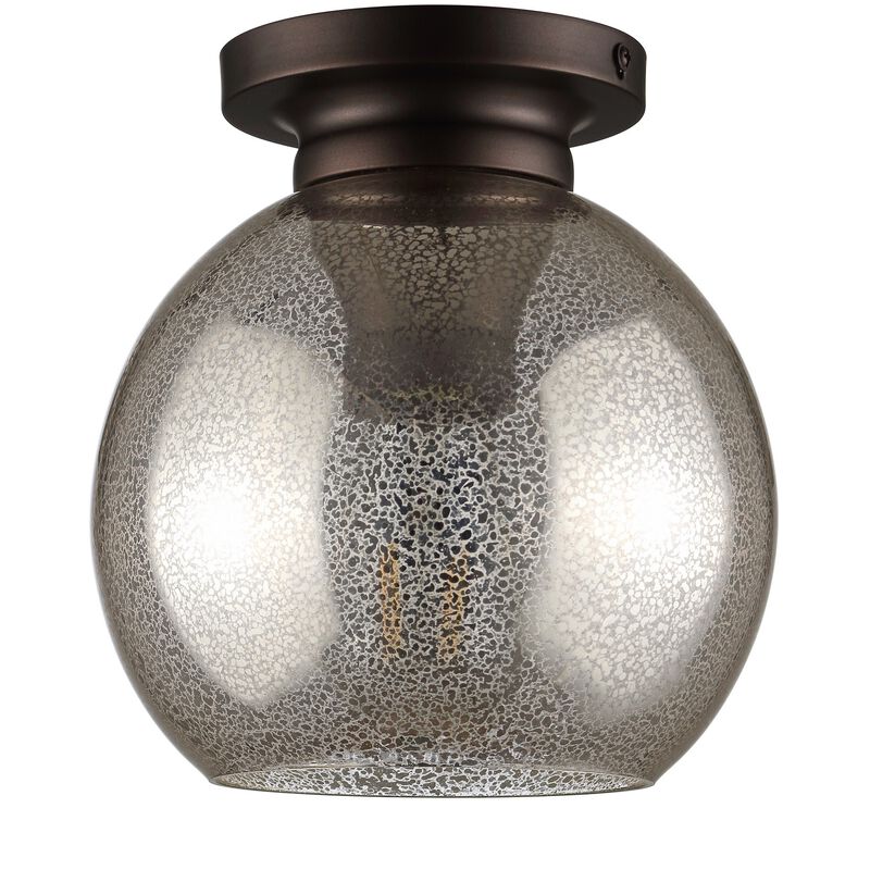 Atlas Metal/Glass LED Flush Mount