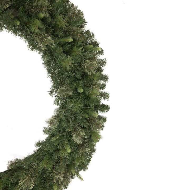 Kingston Cashmere Pine Commercial Size Artificial Christmas Wreath  60-Inch  Unlit