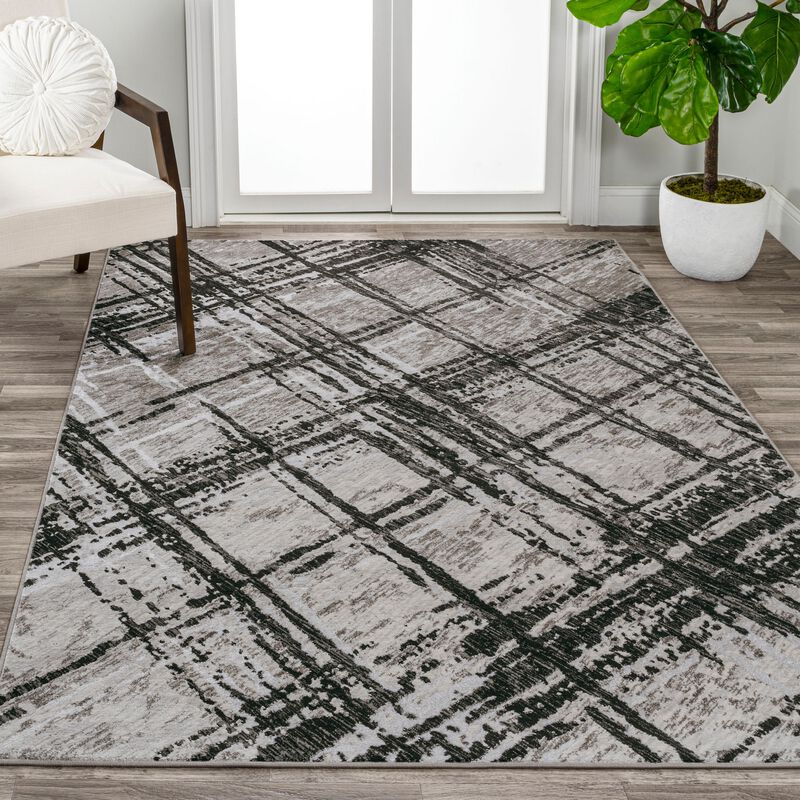 Slant Modern Abstract Area Rug