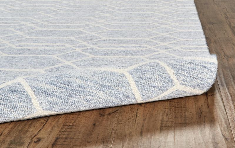 Belfort 8777F Blue/Ivory 5' x 8' Rug