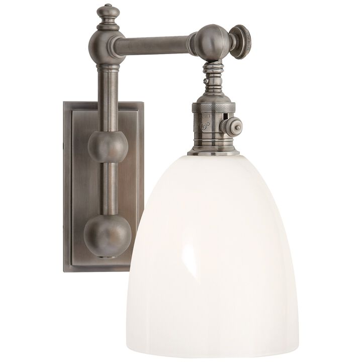 Pimlico Single Light in Antique Nickel