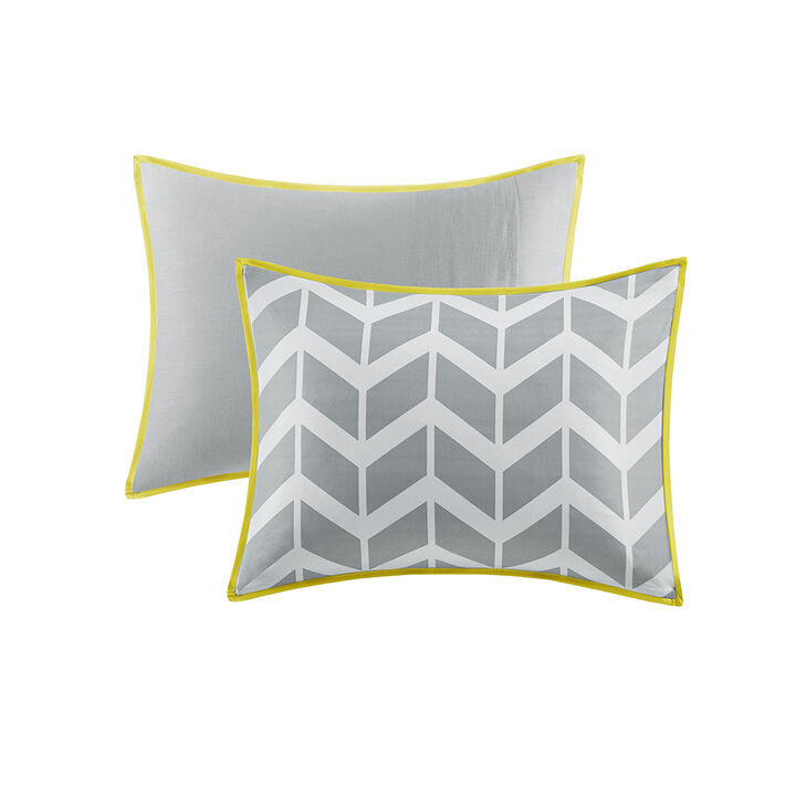 Gracie Mills Basil Chevron Bliss Comforter Set