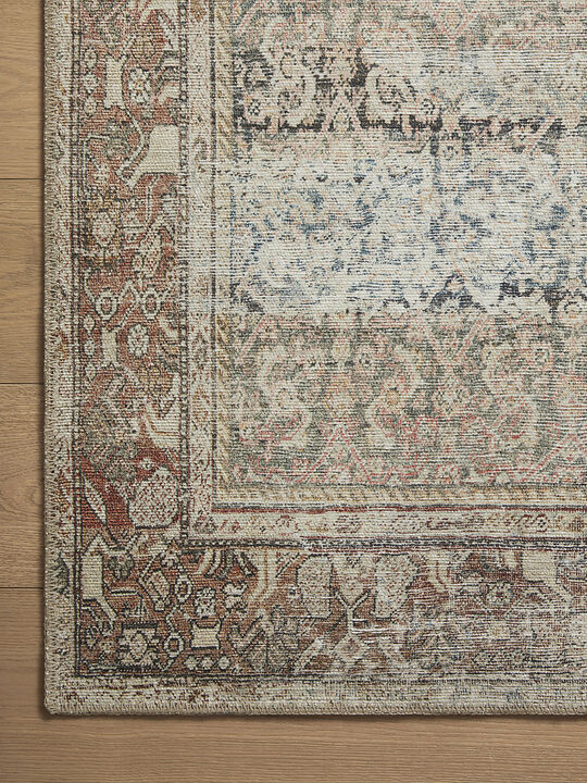 Georgie GER-09 Multi / Spice 2''3" x 3''9" Rug by Amber Lewis