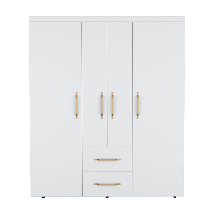 Armoire Elma, Bedroom, White