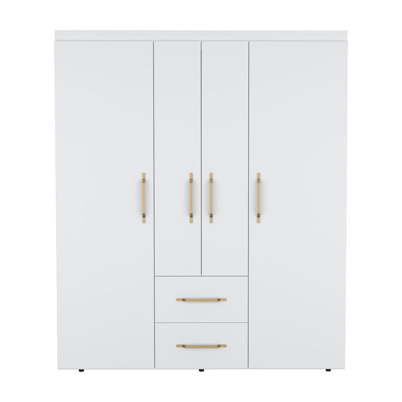 Armoire Elma, Bedroom, White