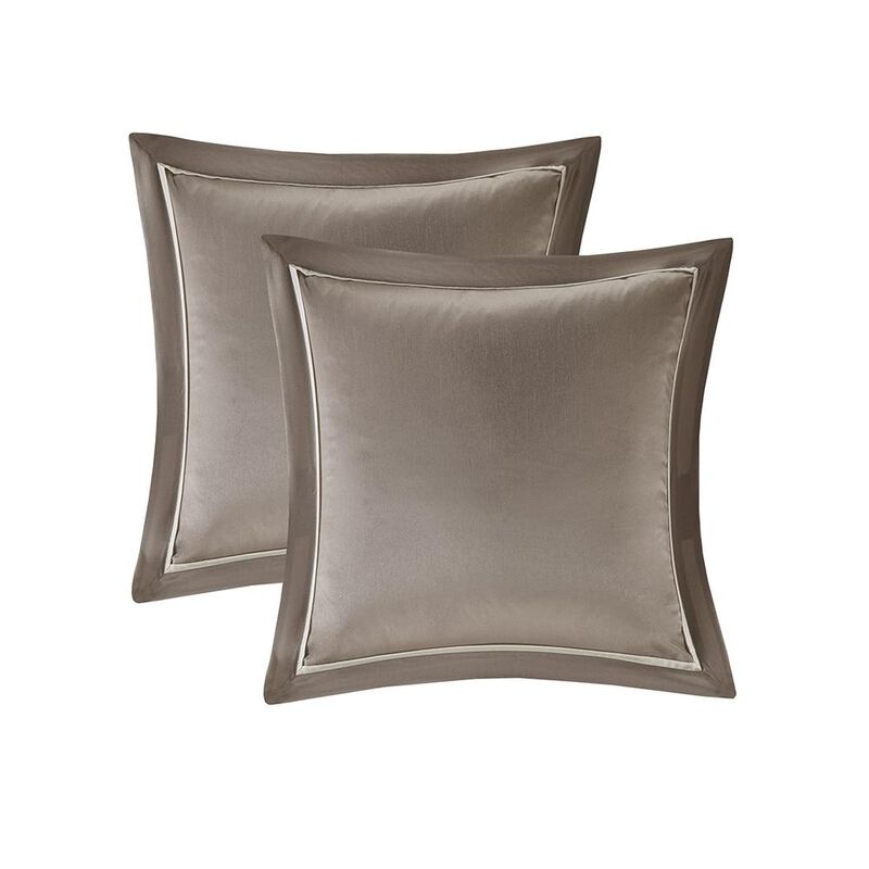 Belen Kox Taupe Tufted 24-Piece Room Set, Belen Kox