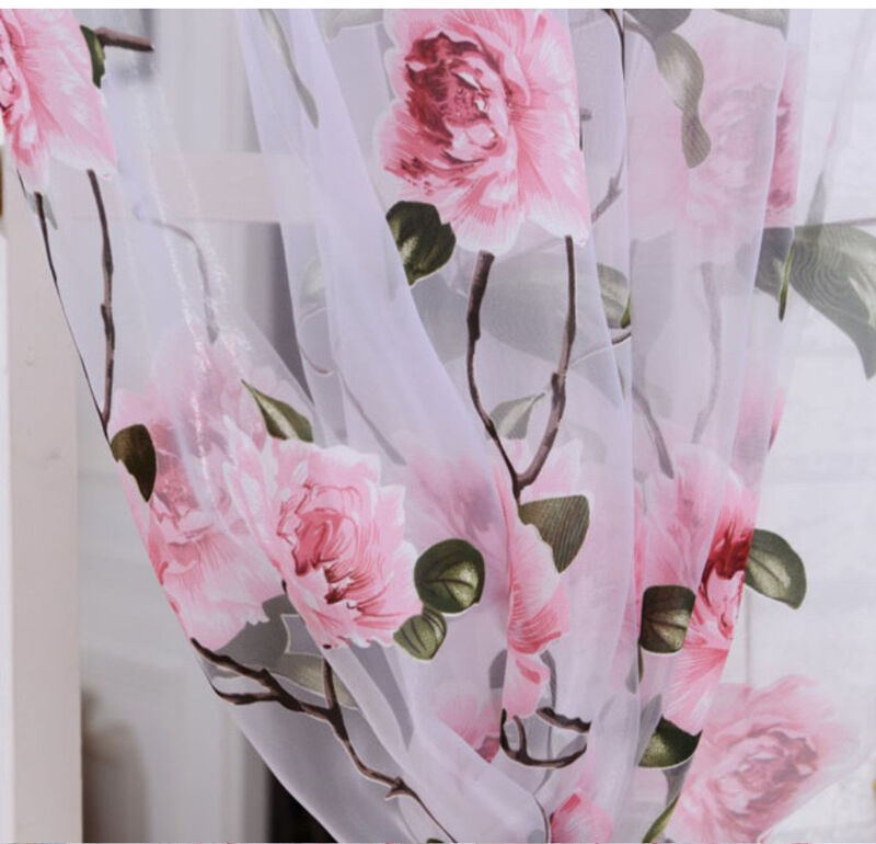 Dolce Mela Sheer Curtains Panel