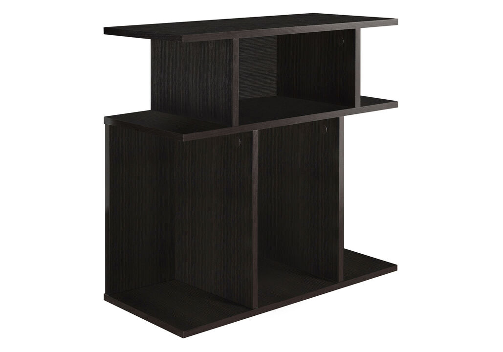 Monarch Specialties I 2474 Accent Table, Side, End, Nightstand, Lamp, Living Room, Bedroom, Laminate, Brown, Contemporary, Modern