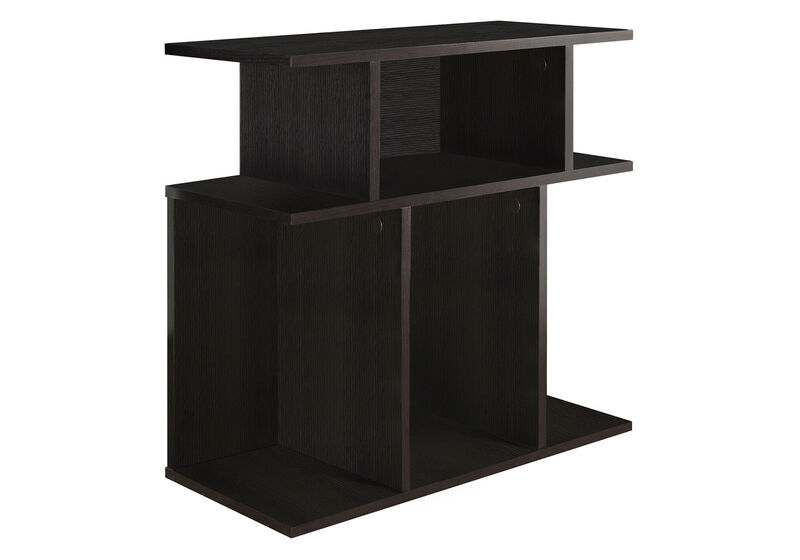 Monarch Specialties I 2474 Accent Table, Side, End, Nightstand, Lamp, Living Room, Bedroom, Laminate, Brown, Contemporary, Modern