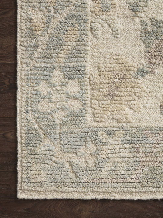 Emilia EMI05 Ivory/Multi 18" x 18" Sample Rug