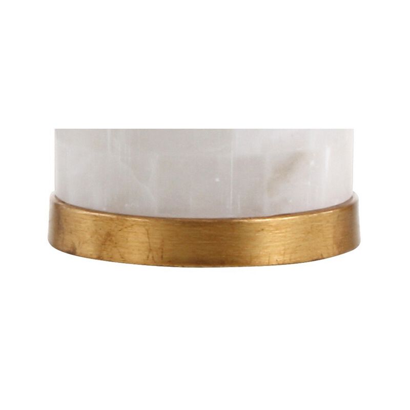 Eliza Alabaster LED Table Lamp