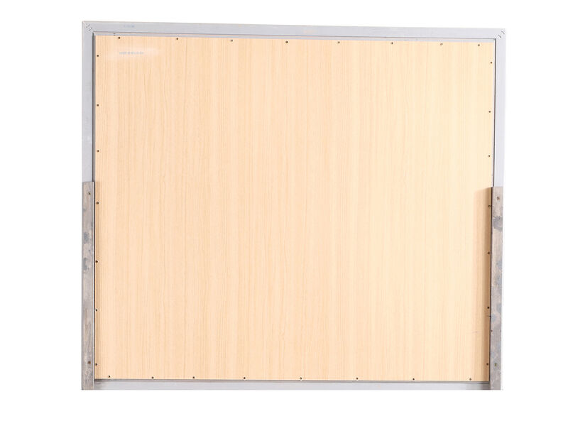 Alana 36 in. x 42 in. Modern Rectangle Framed Dresser Mirror