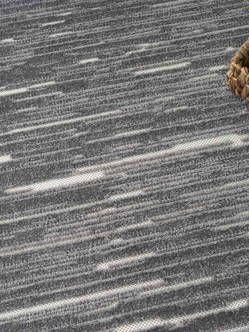 Care Free CAF04 Gray 7'10" x 9'10" Rug