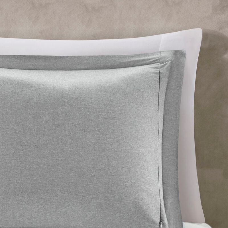 Gracie Mills Christa Striped Reversible Yarn Dyed Poly Microfiber Duvet Cover Set