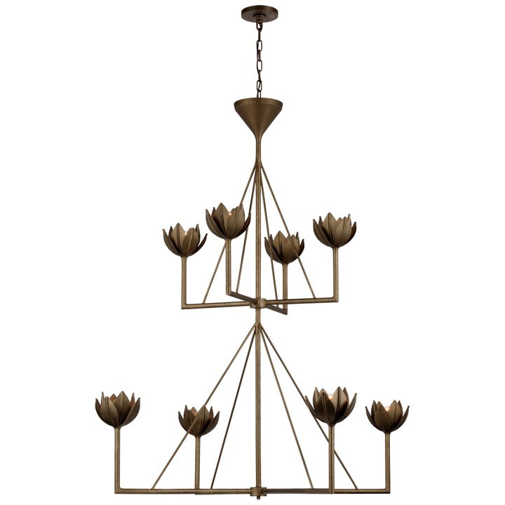 Alberto Large 2 Tier Chandelier
