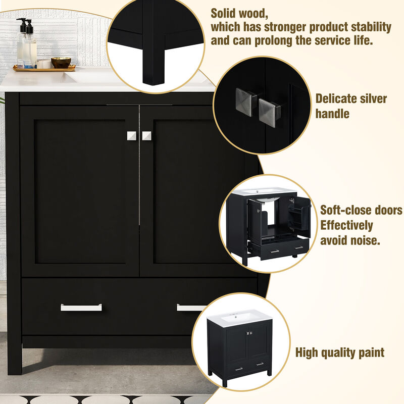 Merax Bathroom Vanity with Single Sink