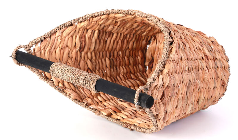 Rustic Toilet Paper Holder - Magazine Basket