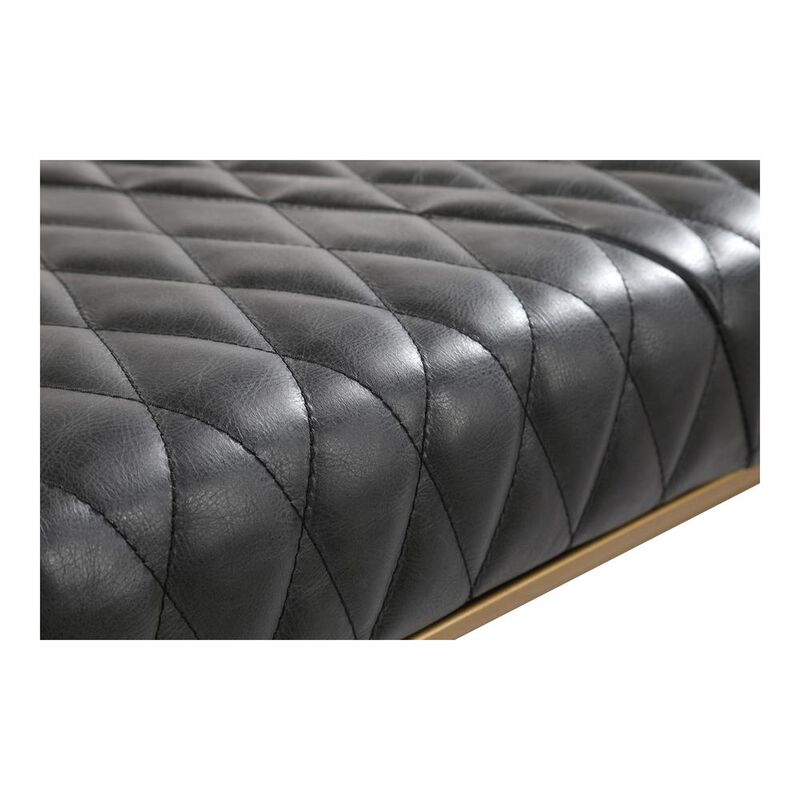Moe's Home Collection Teatro Bench Antique Black
