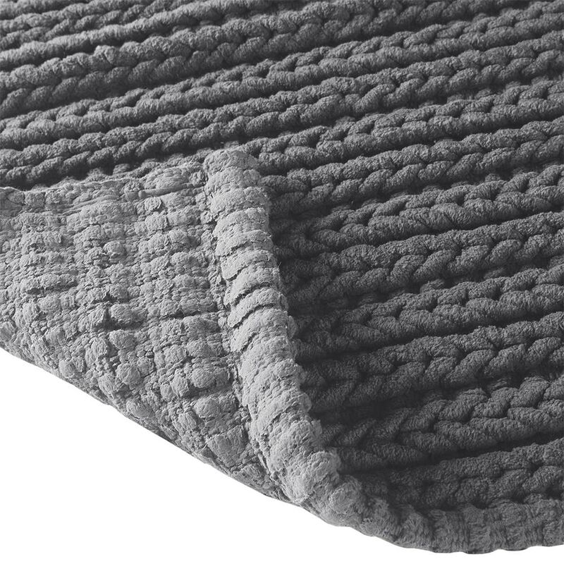 Belen Kox Chenille Chain Stitch Bath Rug, Belen Kox
