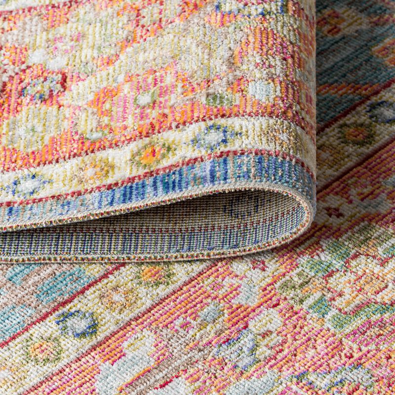 Alba Modern Faded Peshawar Area Rug