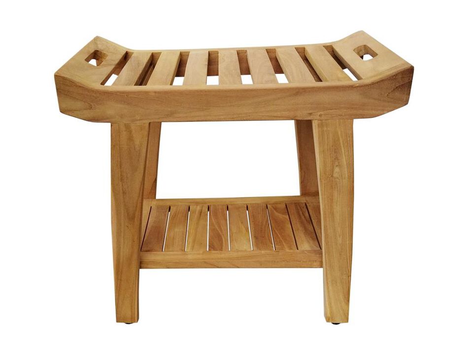 Teak Ramiroya Shower Stool