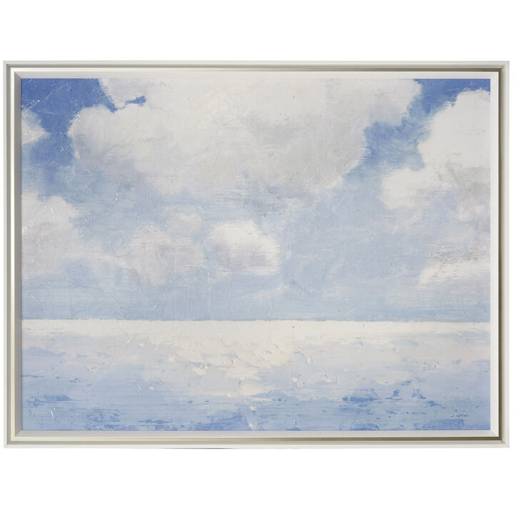 Sparkling Sea Framed Print