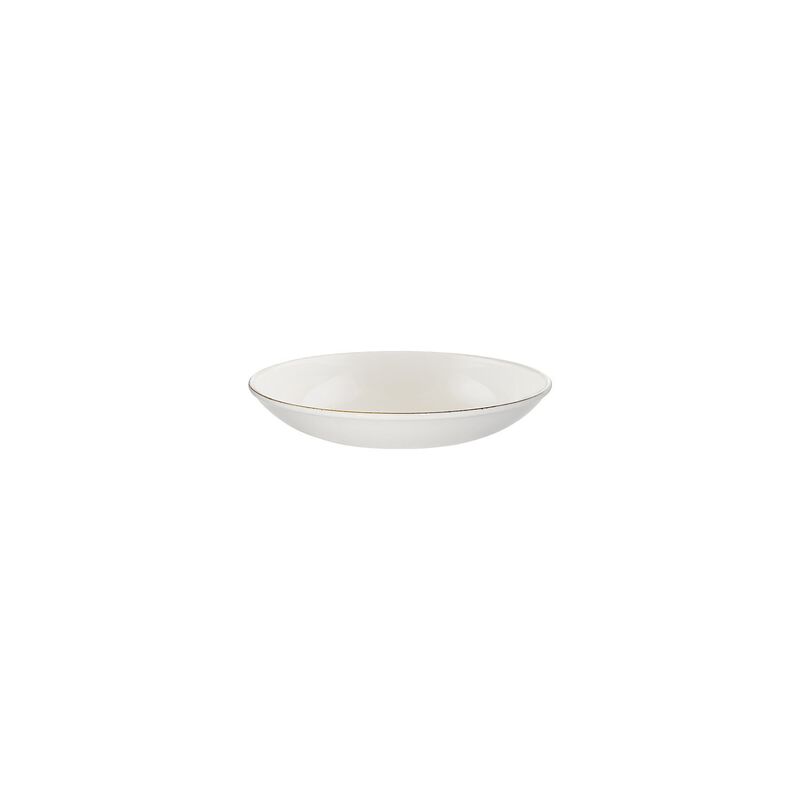 Retro dia.8" h:1.5" 17 oz. Round Decorated Porcelain Bowl (Set of 4)