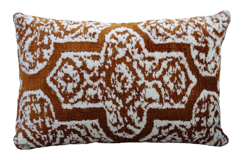 Handwoven 14"X 20" Throw Pillow for Sofa