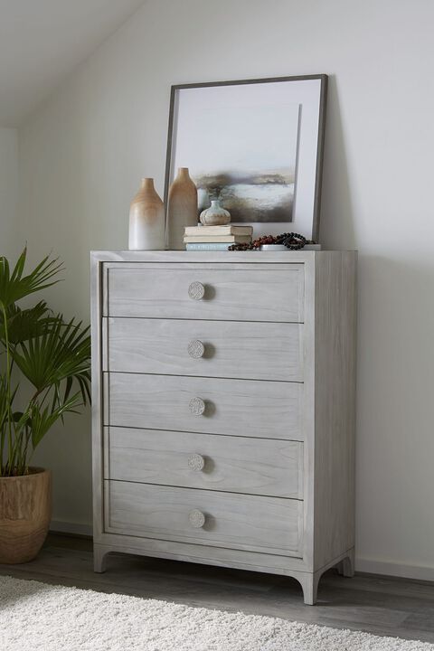 Boho Chic Five-Drawer Chest