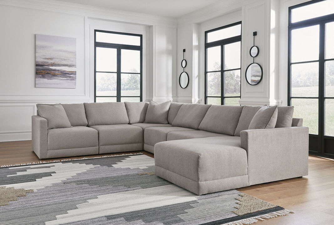 Katany 6-Piece Sectional with Chaise