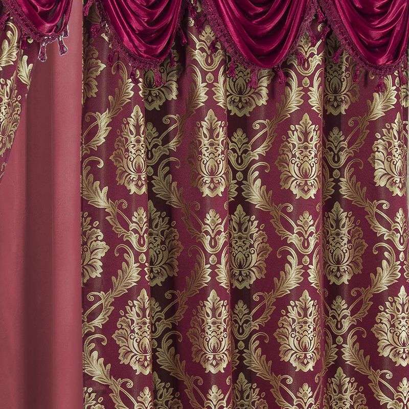 RT Designers Collection Stockton Premium Two Pack Double Curtain Panel
