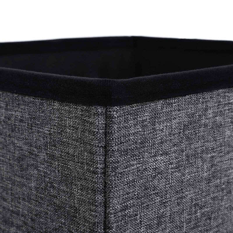Folding Storage Ottoman Cube Footrest Stool Coffee Table Puppy Step
