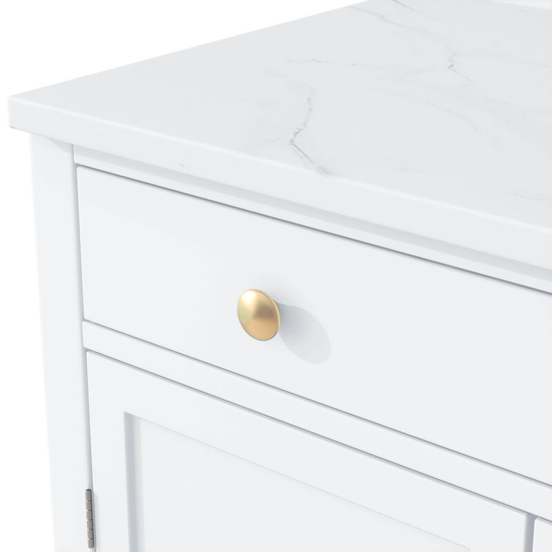Merax Modern Freestanding Kitchen Pantry