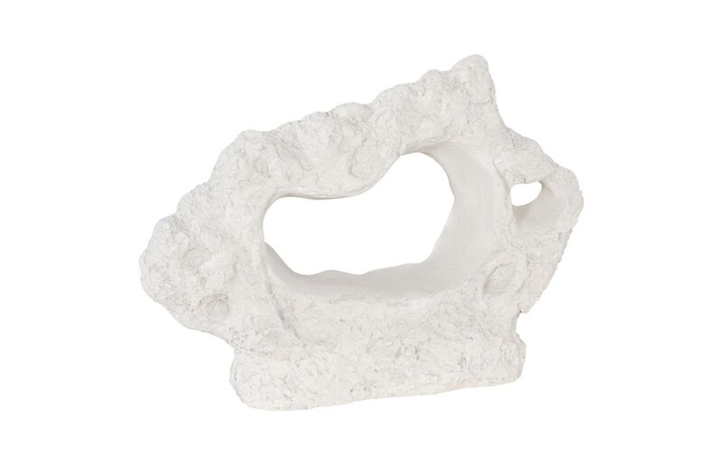 Cast Stone Tabletop Wide Sculpture