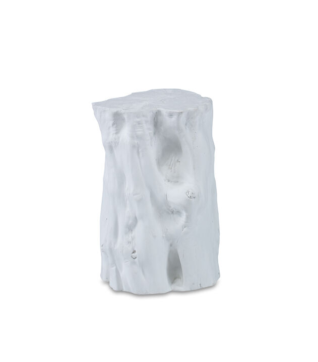Outdoor Side Table (White)